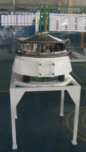 Industrial vibrating sifters for the chemical processing industry